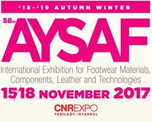 AYSAF Trade Fair, Istanbul 15-18 November 2017